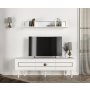 HANAH HOME TV polica Scarlett White - slika 1