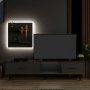 HANAH HOME TV polica Aren Anthracite - slika 2