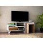 HANAH HOME TV polica Nature White Walnut - slika 2