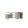 HANAH HOME TV polica Nature White Walnut - slika 3