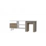 HANAH HOME TV polica Nature White Walnut - slika 5