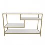 HANAH HOME TV polica Robbins Gold White - slika 5