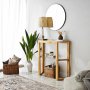 HANAH HOME Komoda Trapezoid Oak ( 552NOS1909 ) - slika 1