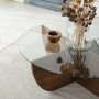 HANAH HOME Sto Lily Wood Walnut ( 552NOS1474 ) - slika 3