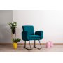 Atelier del Sofa Fotelja Kono Petrol zelena ( 859FTN1749 ) - slika 1