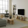 HANAH HOME TV polica Mushroom Sapphire Oak - slika 4