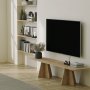 HANAH HOME TV polica Mushroom Sapphire Oak - slika 1