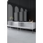 HANAH HOME TV polica Lord White Silver - slika 2