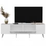 HANAH HOME TV polica Detas White Silver - slika 5