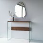 HANAH HOME Polica Niagara Walnut - slika 1
