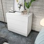 HANAH HOME Komoda Lines White - slika 1