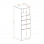 HANAH HOME Komoda Ruby - slika 5