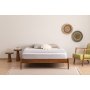 HANAH HOME Bračni krevet Galaksi 180 Walnut - slika 2