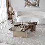 HANAH HOME Set stolova Jazz Beige Bronze - slika 3
