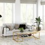 HANAH HOME Sto za dnevnu sobu Atlantic Gold - slika 3