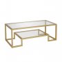 HANAH HOME Sto za dnevnu sobu Atlantic Gold - slika 4