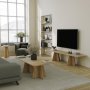 HANAH HOME Sto za dnevnu sobu Mushroom 2 Sapphire Oak - slika 4