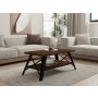 HANAH HOME Sto za dnevnu sobu Konik Walnut - slika 1