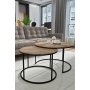 HANAH HOME Sto za dnevnu sobu Kyoto Antique Pine - slika 2