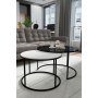 HANAH HOME Sto za dnevnu sobu Kyoto Fume White - slika 2