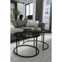 HANAH HOME Sto za dnevnu sobu Kyoto Fume - slika 2