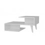 HANAH HOME Sto za dnevnu sobu Concetta White - slika 3
