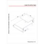 HANAH HOME Sto za dnevnu sobu Concetta White - slika 4