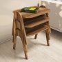 HANAH HOME Set stolova Paris Walnut - slika 1