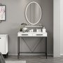 HANAH HOME Sto za šminkanje Sane Mirror White - slika 2