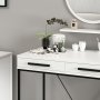 HANAH HOME Sto za šminkanje Sane Mirror White - slika 4