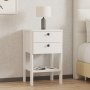 HANAH HOME Noćni stočić Ruzisa White v2 - slika 1