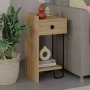 HANAH HOME Noćni stočić Sirius Left Oak v2 - slika 2