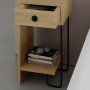 HANAH HOME Noćni stočić Sirius Left Oak v2 - slika 3