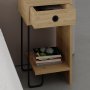HANAH HOME Noćni stočić Sirius Right Oak - slika 2