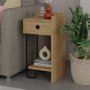 HANAH HOME Noćni stočić Sirius Right Oak - slika 3