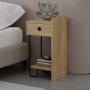 HANAH HOME Noćni stočić Sirius Right Oak - slika 4