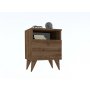 HANAH HOME Noćni stočić Barlo Walnut - slika 2
