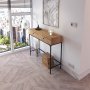 HANAH HOME Komoda Akca BlackOak - slika 2
