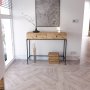HANAH HOME Komoda Akca BlackOak - slika 1