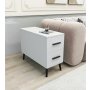 HANAH HOME Pomoćni stočić Island White - slika 2