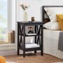 HANAH HOME Pomoćni stočić Classy Black - slika 1
