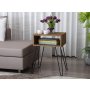 HANAH HOME Pomoćni stočić Tuana Walnut - slika 1