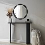 HANAH HOME Ogledalo Fiore 2 Black - slika 1