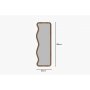 HANAH HOME Ogledalo Asel Walnut - slika 5