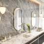 HANAH HOME Ogledalo Riors Transparent Gold - slika 4