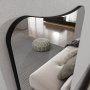 HANAH HOME Ogledalo Vitros Transparent Black - slika 4