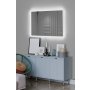 HANAH HOME Ogledalo sa LED osvetljenjem Rectangular 40x60 cm White - slika 1