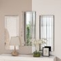 HANAH HOME Set ogledala Mini Buhem Transparent - slika 3