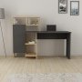 HANAH HOME Radni sto Bugra Anthracite - slika 2