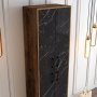 HANAH HOME Cipelarnik Berlin A Walnut Black Marble - slika 4